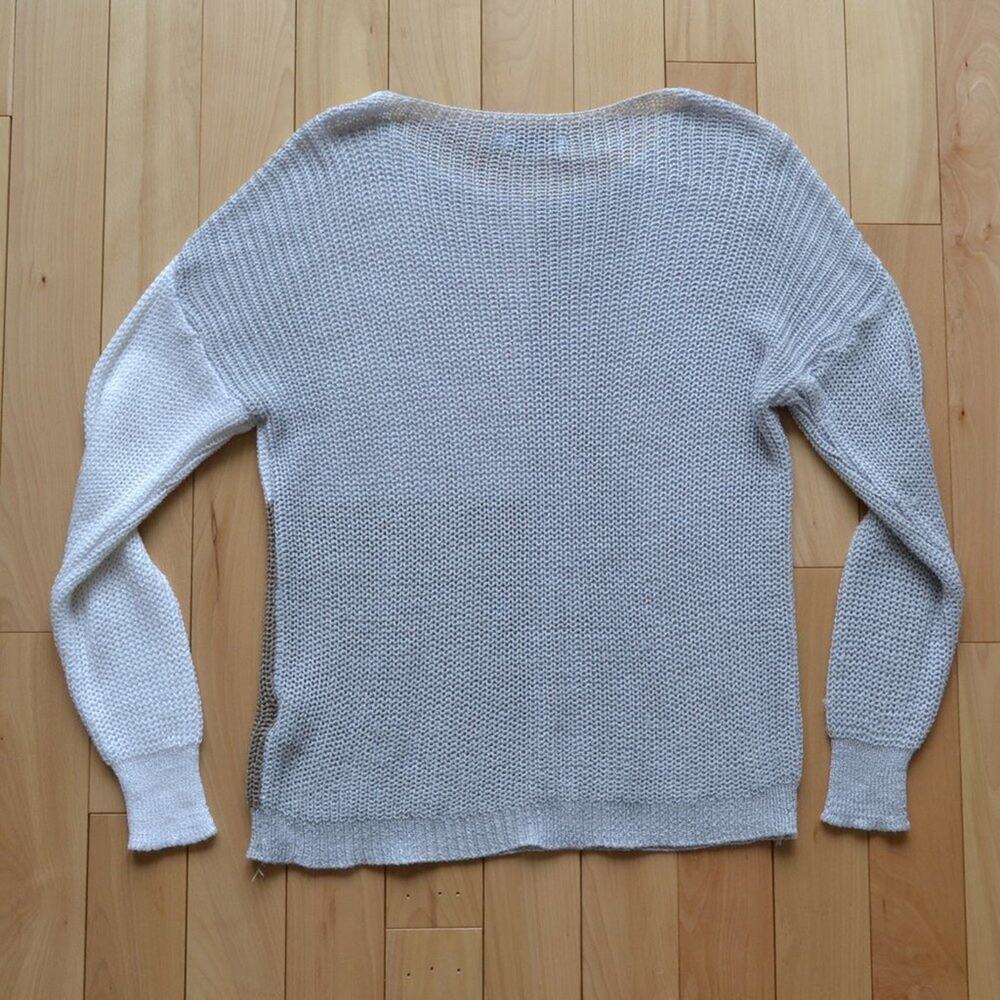 Luisa Ricci Color Block Sweater Size Small - Picture 4 of 4